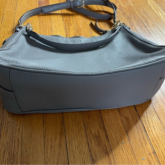 Kate Spade New York Leather Shoulder bag convertible Crossbody bag (gray) - Picture 3 of 12